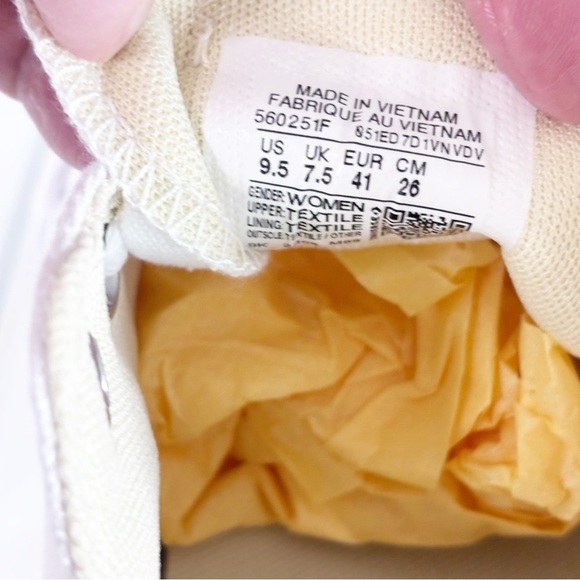 Converse Women's CTAS Lift Platform Canvas Low Top, White/Black/White, Size 9.5 - Picture 9 of 10